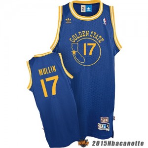 Golden State Warriors Chris Mullin #17 Revolution 30 blu Maglie Basket NBA