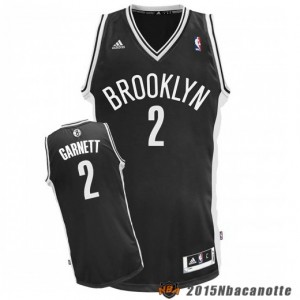Brooklyn Nets Kevin Garnett #2 Revolution 30 nero Maglie Basket NBA