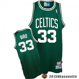Boston Celtics Larry Bird #33 verde Maglie