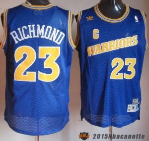Golden State Warriors Mitch Richmond #23 Revolution 30 blu Maglie Basket NBA