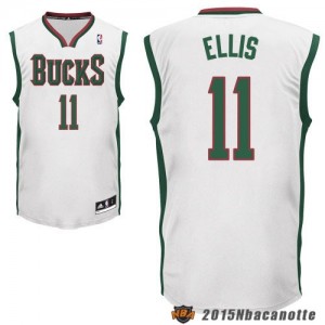 Golden State Warriors Monta Ellis #8 Revolution 30 bianco Maglie Basket NBA