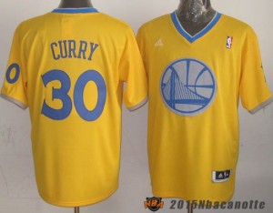 Natale 2013 Golden State Warriors Stephen Curry #30 Maglie Basket NBA