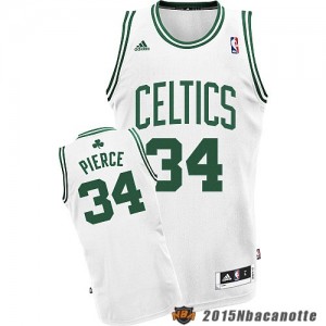 Boston Celtics Paul Pierce #34 bianco Maglie