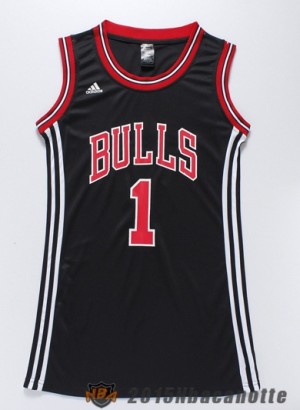 NBA Donna Chicago Bulls Rose #1 b Maglie