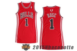 NBA Donna Chicago Bulls Rose #1 c Maglie
