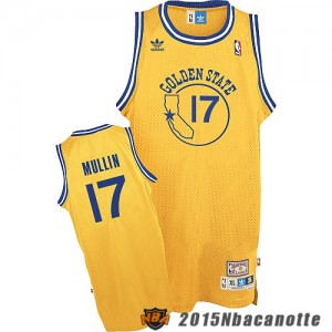 Golden State Warriors Mullin #17 giallo Maglie