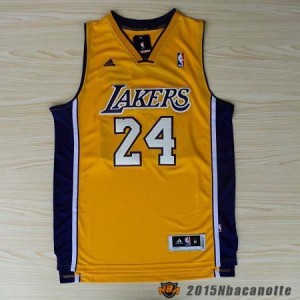 Los Angeles Lakers Kobe Bryant #24 Revolution 30 Maglie Basket NBA