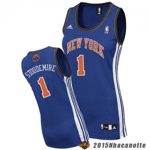 Donna New York Knicks Amar'e Stoudemire #1 blu