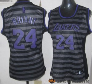 Donna Los Angeles Lakers Kobe Bryant #24 grigio e viola