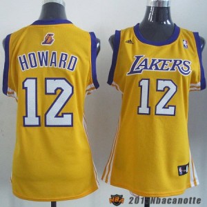 Donna Los Angeles Lakers Dwight Howard #12 giallo