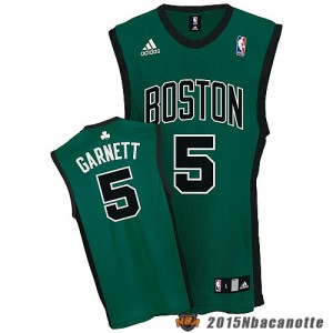 Boston Celtics Kevin Garnett #5 Revolution 30 verde Maglie Alternate Basket NBA