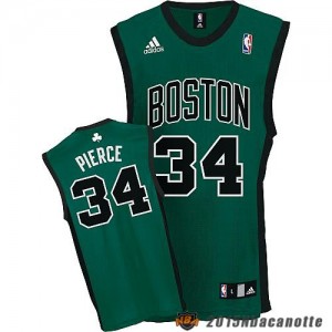 Boston Celtics Paul Pierce #34 Revolution 30 verde Maglie Alternate Basket NBA