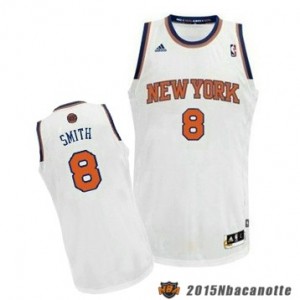 New York Knicks j.r.smith #8 Revolution 30 bianco Maglie Basket NBA