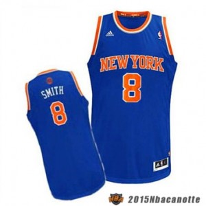 New York Knicks j.r.smith #8 Revolution 30 blu Maglie Basket NBA