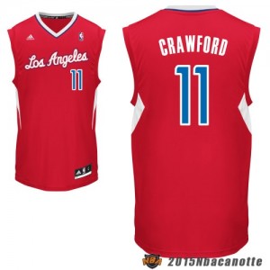 Los Angeles Clippers Jamal Crawford #11 Revolution 30 rosso Maglie Basket NBA