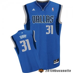 Dallas Mavericks Jason Terry #31 Revolution 30 blu Maglie Basket NBA