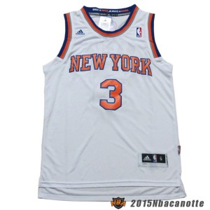 New York Knicks Kenyon Martin #3 Revolution 30 bianco Maglie Basket NBA
