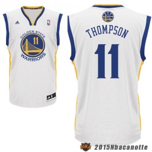 Golden State Warriors Klay Thompson #11 Revolution 30 bianco Maglie Basket NBA
