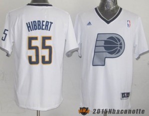 Natale 2013 Indiana Pacers Roy Hibbert #55 Maglie Basket NBA