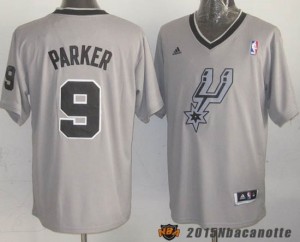 Natale 2013 San Antonio Spurs Tony Parker #9 Maglie Basket NBA