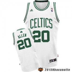 Boston Celtics Ray Allen #20 Revolution 30 bianco Maglie Basket NBA