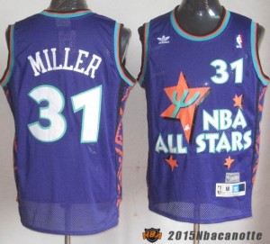 Maglie NBA All Star Game 1995 Reggie Miller #31 blu