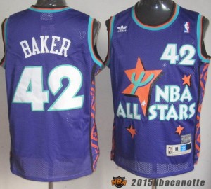 Maglie NBA All Star Game 1995 Vin Baker #42 blu