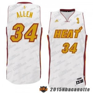 NBA Miami Heat Allen #34 b Maglie