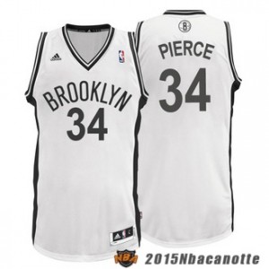 NBA Brooklyn Nets Pierce #34 a Maglie