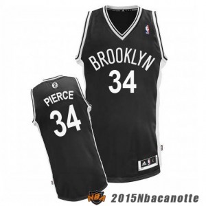 NBA Brooklyn Nets Pierce #34 c Maglie