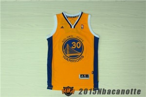 Golden State Warriors Curry #30 giallo Maglie