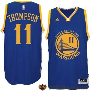 Golden State Warriors Thompson #11 blu Maglie