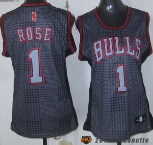 Donna Chicago Bulls Derrick Rose #1 grigio