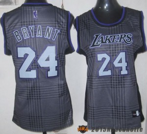 Donna Los Angeles Lakers Kobe Bryant #24 grigio e bianco
