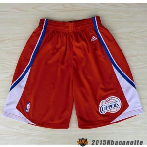 Pantaloncini NBA Los Angeles Clippers Uomo rosso